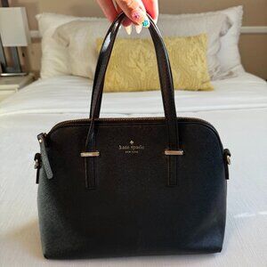 Kate Spade Black Leather Cedar Street Maise Shoulder Bag